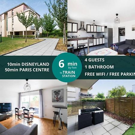 Les Paves De Prague - Appartement Pour 4 A 10 Minutes De Disneyland Paris Montévrain Kültér fotó